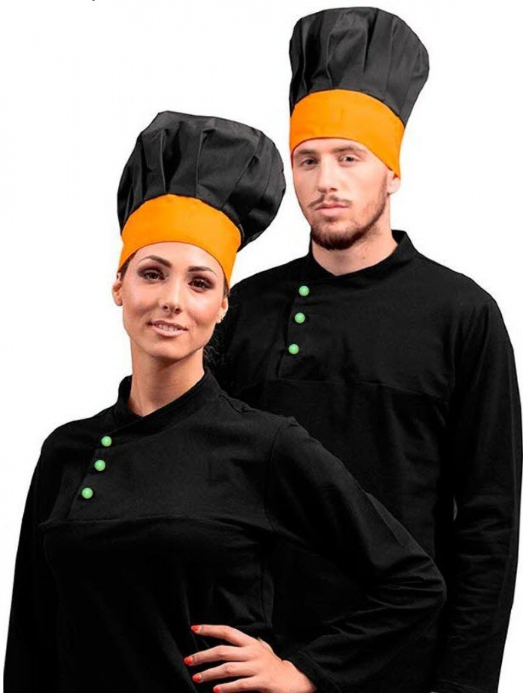 UniformeBucatari - Tricou bucatar, polo pique, guler tunica si butoni cu maneca lunga